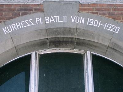 Inschrift Kurhessen-Kaserne