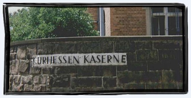 Einfahrt Kurhessenkaserne 1989